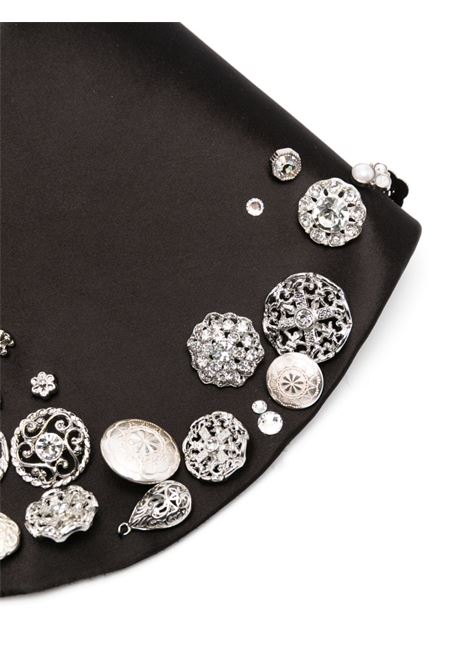 Black embellished satin collar Comme des garcons comme des garcons - women COMME DES GARCONS COMME DES GARCONS | ROK8011